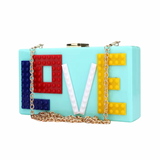 LOVE Lego Clutch Purse
