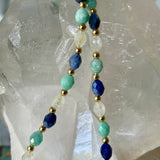 Clarity and Calm Mixed Gemstone Necklace