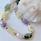 Pastel Chunky Barrel Necklace