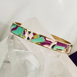 Colorful Enamel Bangle Bracelets
