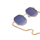Violet Femmes | Polarized Crystal Chain Sunglasses