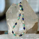 Clarity and Calm Mixed Gemstone Necklace