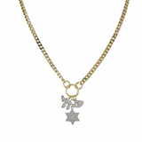 Hebrew Chai Charm Necklace