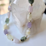 Pastel Chunky Barrel Necklace