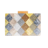 Checkered Clutch Purse