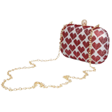 L♥️VE Crystal Clutch Handbag