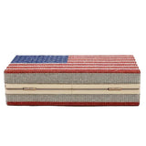 Bedazzled American Flag Clutch Purse