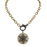 Talia Star of David
Clasp Necklace