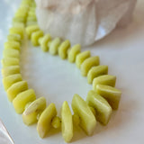 Green Opal Vintage Chunky Necklace