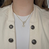 Clasp Star of David Necklace