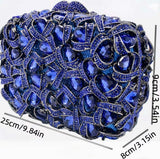 Bold Blue Beautiful Clutch Purse