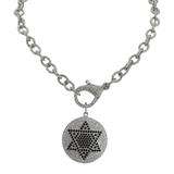 Talia Star of David
Clasp Necklace