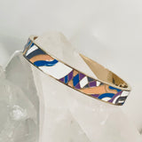 Colorful Enamel Bangle Bracelets