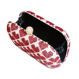 L♥️VE Crystal Clutch Handbag