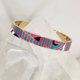 Colorful Enamel Bangle Bracelets