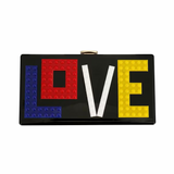 LOVE Lego Clutch Purse