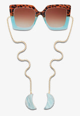 Miami New York Crescent Sunglasses