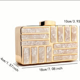 Golden Hues Clutch Purse