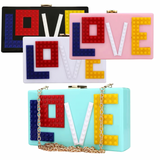 LOVE Lego Clutch Purse