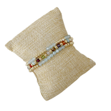 Faceted Fun Stack | Three-Piece Gemstone Bracelet Stack