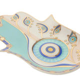 Aqua Hamsa Trinket Dish