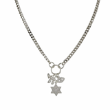 Hebrew Chai Charm Necklace