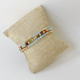 Faceted Fun Aquamarine Stack