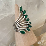 Green Onyx Marquis Flare
