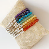 Chakra Rainbow Pride Silver