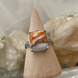 Oyster Copper Turquoise Ring