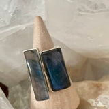 Double Labradorite Ring