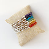 Chakra Rainbow Pride Silver