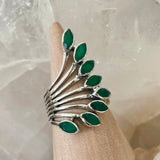 Green Onyx Marquis Flare