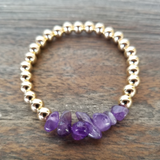 Amethyst Nuggets/Gold