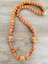 Nepalese Amber and Bayong Wood