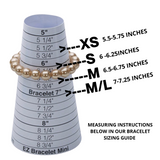 Amethyst Faceted/Gold Bracelet