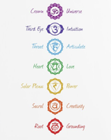 Chakra Rainbow Pride Silver