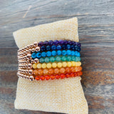 Chakra Rainbow Pride Rose Gold