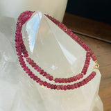 Positively Pink Tourmaline Necklace