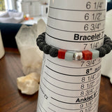 Lava Amazonite Red Sponge Coral