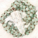 Aventurine Quartz Mala