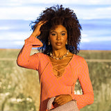 Pastel Chunky Barrel Necklace