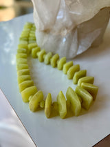 Green Opal Vintage Chunky Necklace