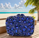 Bold Blue Beautiful Clutch Purse