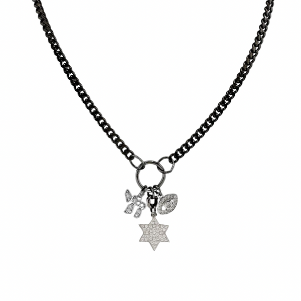 Hebrew Chai Charm Necklace