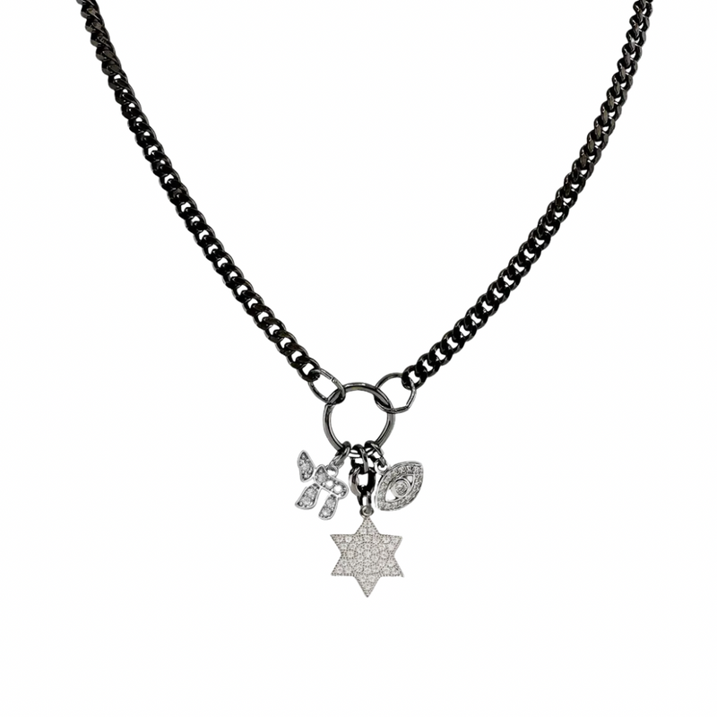 Hebrew Chai Charm Necklace