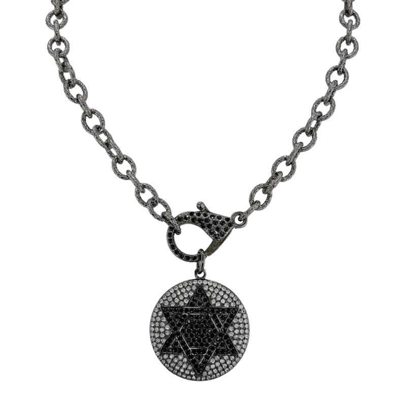 Talia Star of David
Clasp Necklace