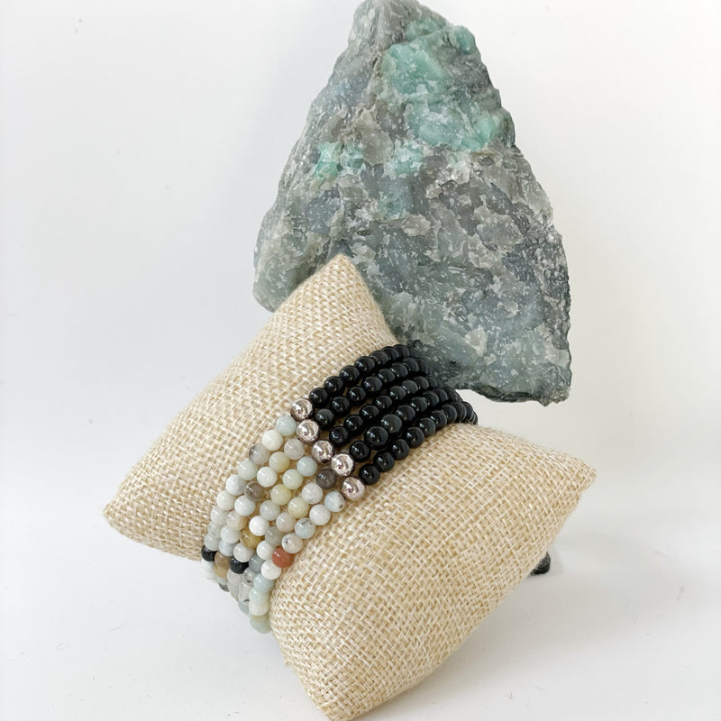 Amazonite Obsidian