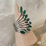 Green Onyx Marquis Flare