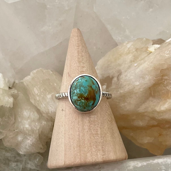 Blue Mohave Turquoise Ring